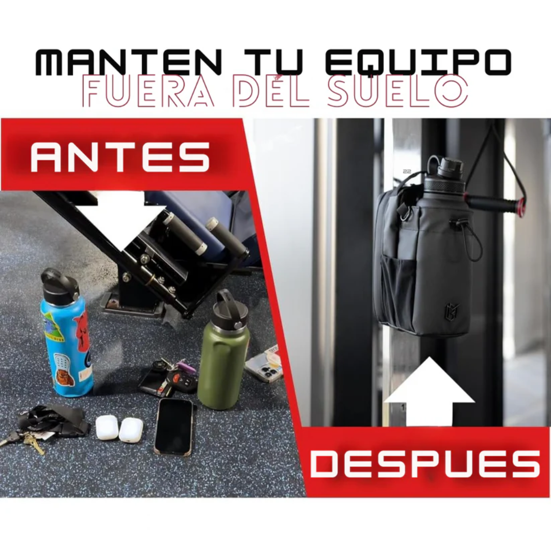 Bolsa magnética para gimnasio